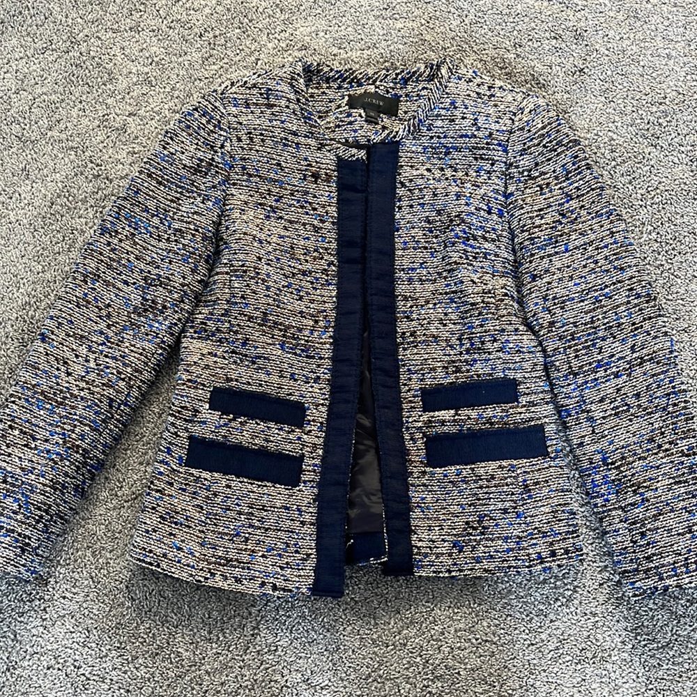 Navy/gold jacket perfect in perfect condition — worn twice.